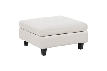 Fodskammel Unstad Lys beige/sort