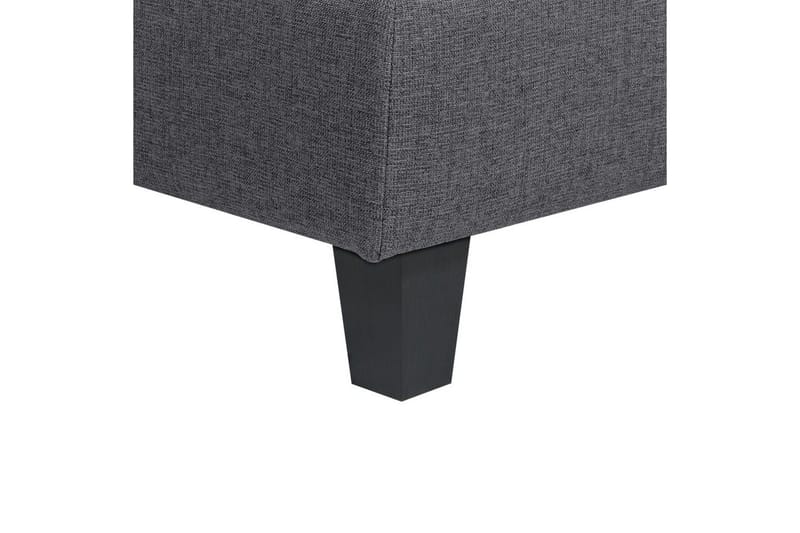 Fodskammel Unstad Mørkegrå/sort - Mørkegrå/sort - Møbler - Stole & lænestole - Taburet & skammel - Puf