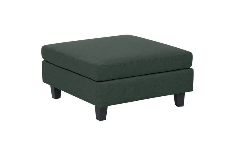 Fodskammel Unstad Mørkegrøn/sort, Mørkegrøn/sort