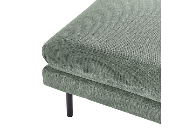 Fodskammel Vinterbro Grøn/sort, Polyester - Grøn/sort, Polyester - Møbler - Stole & lænestole - Taburet & skammel - Puf
