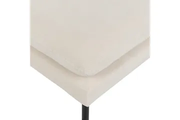 Fodskammel Vinterbro Lys beige/sort, Polyester - Lys beige/sort, Polyester - Møbler - Stole & lænestole - Taburet & skammel - Puf