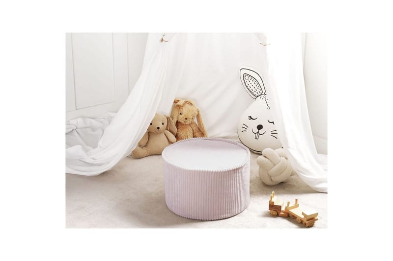 Fodskammel Zikria Beige - Beige - Møbler - Stole & lænestole - Taburet & skammel - Ottoman