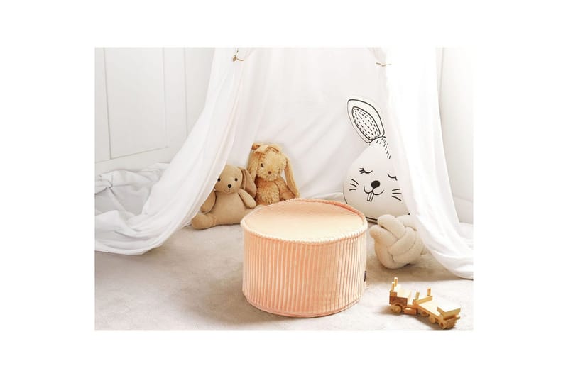 Fodskammel Zikria Rosa - Rosa - Møbler - Stole & lænestole - Taburet & skammel - Ottoman