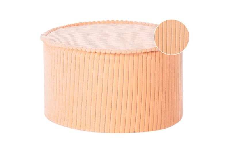 Fodskammel Zikria Rosa - Rosa - Møbler - Stole & lænestole - Taburet & skammel - Ottoman