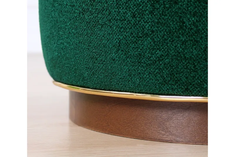 Galena Siddepuf 42 cm - Mørkegrøn - Møbler - Stole & lænestole - Taburet & skammel - Ottoman