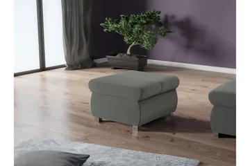 Gamal Fotpall 60 cm - Grå - Møbler - Stole & lænestole - Taburet & skammel - Puf