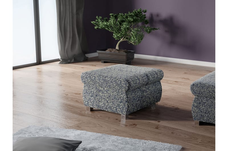 Gamal Fotpall 60 cm - Marineblå - Møbler - Stole & lænestole - Taburet & skammel - Puf