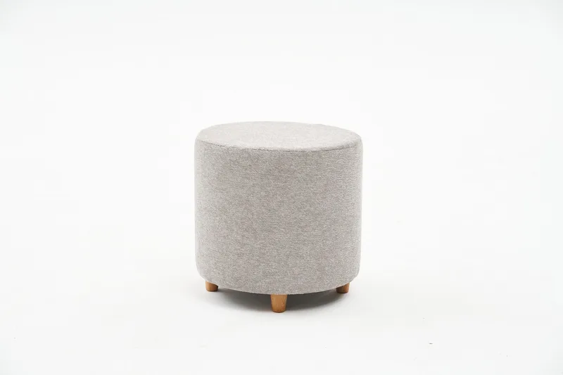 Gilberto Puf 40 cm, Creme