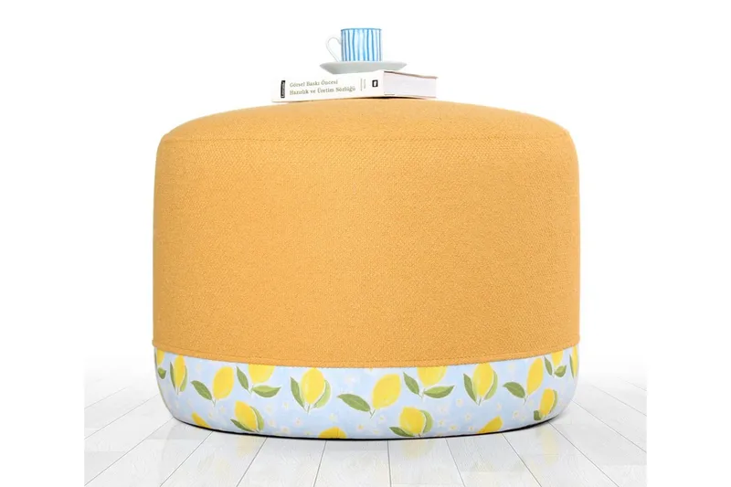 Giselda Puf 54 cm, Multifarvet