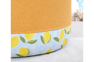 Giselda Puf 54 cm - Multifarvet - Møbler - Stole & lænestole - Taburet & skammel - Ottoman