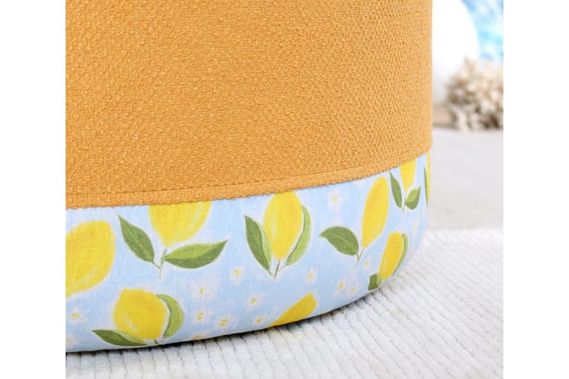 Giselda Puf 54 cm - Multifarvet - Møbler - Stole & lænestole - Taburet & skammel - Ottoman