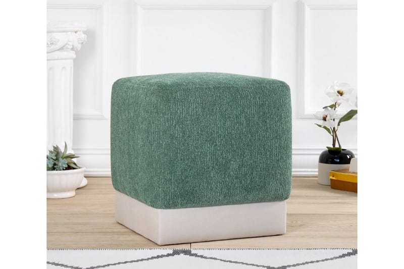 Gladys Puf 45 cm - Grøn - Møbler - Stole & lænestole - Taburet & skammel - Ottoman