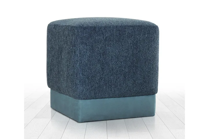 Gladys Puf 45 cm, Blå