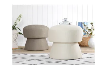 Gomer Puf 45 cm - Creme - Møbler - Stole & lænestole - Taburet & skammel - Ottoman