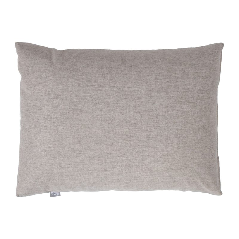 Gulvpude HOME4YOU Nea 60x80x16 cm Beige - Beige - Møbler - Stole & lænestole - Taburet & skammel - Ottoman