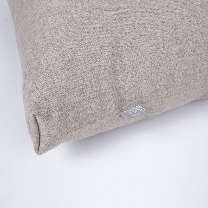 Gulvpude HOME4YOU Nea 60x80x16 cm Beige - Beige - Møbler - Stole & lænestole - Taburet & skammel - Ottoman