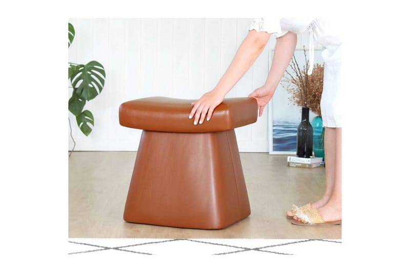 Islor Sækkestol Utomhus 38 cm - Brun - Møbler - Stole & lænestole - Taburet & skammel - Ottoman