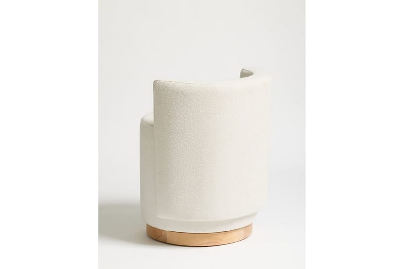 Kelran Fodskammel 45 cm - Creme - Møbler - Stole & lænestole - Taburet & skammel - Puf