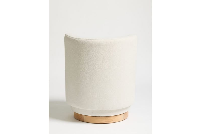 Kelran Fodskammel 45 cm - Creme - Møbler - Stole & lænestole - Taburet & skammel - Puf