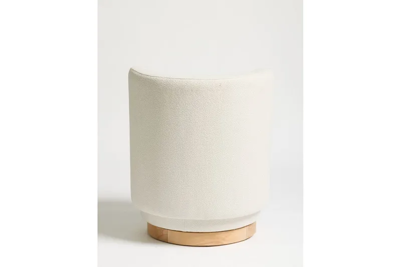 Kelran Fodskammel 45 cm - Creme - Møbler - Stole & lænestole - Taburet & skammel - Puf