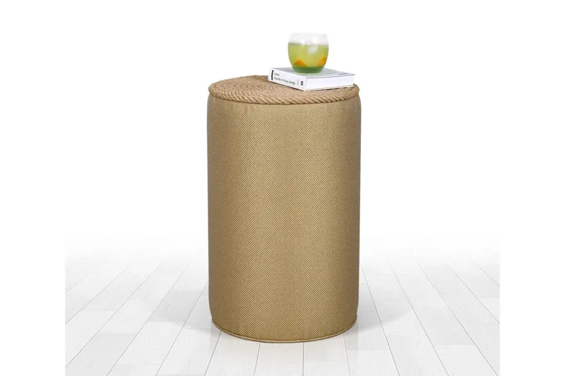 Larada Siddepuf 31 cm - Guld - Møbler - Stole & lænestole - Taburet & skammel - Ottoman