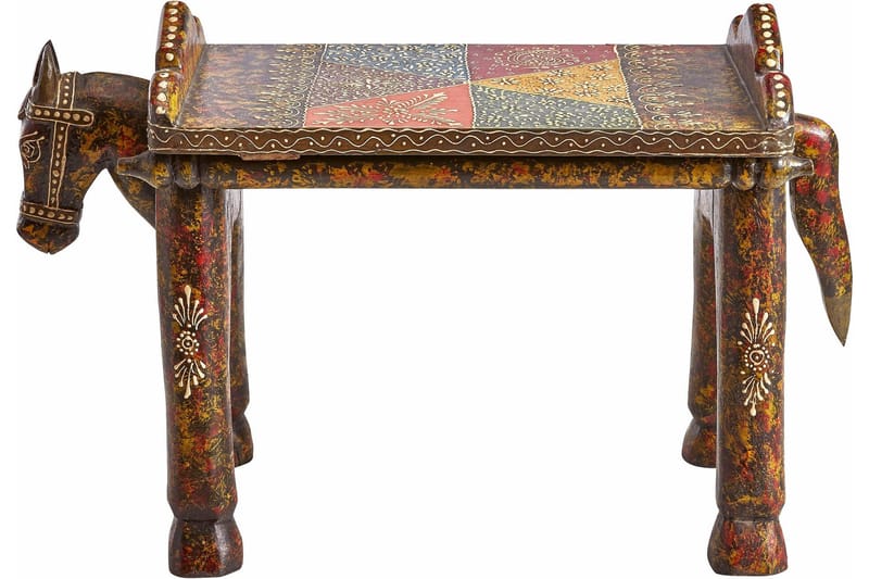 Lasarte skammel 58 cm - Brun - Møbler - Stole & lænestole - Taburet & skammel