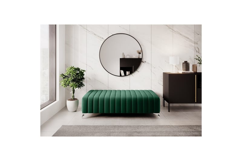 Laurece Fodskammel 132 cm - Grøn - Møbler - Stole & lænestole - Taburet & skammel - Puf