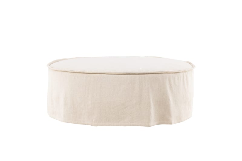Lindö Puf 101 cm Rund, Beige