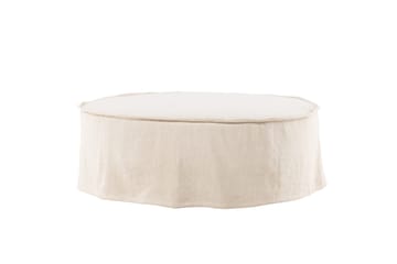Lindö Puf 101 cm Rund - Beige - Møbler - Stole & lænestole - Taburet & skammel - Ottoman