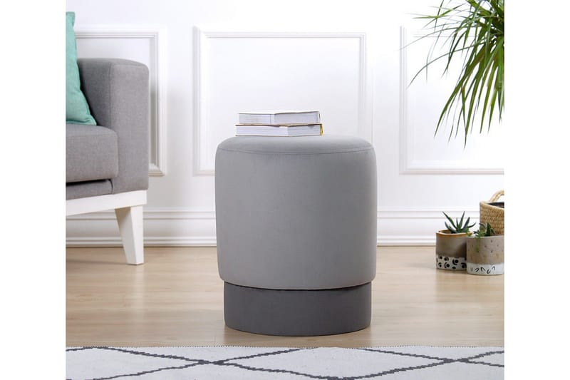 Lockport Siddepuf 38 cm - Grå - Møbler - Stole & lænestole - Taburet & skammel - Ottoman