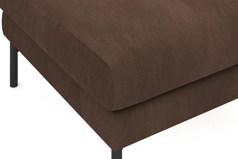 Menard Manchester Fodskammel 87 cm bred - Brun - Møbler - Stole & lænestole - Taburet & skammel - Puf