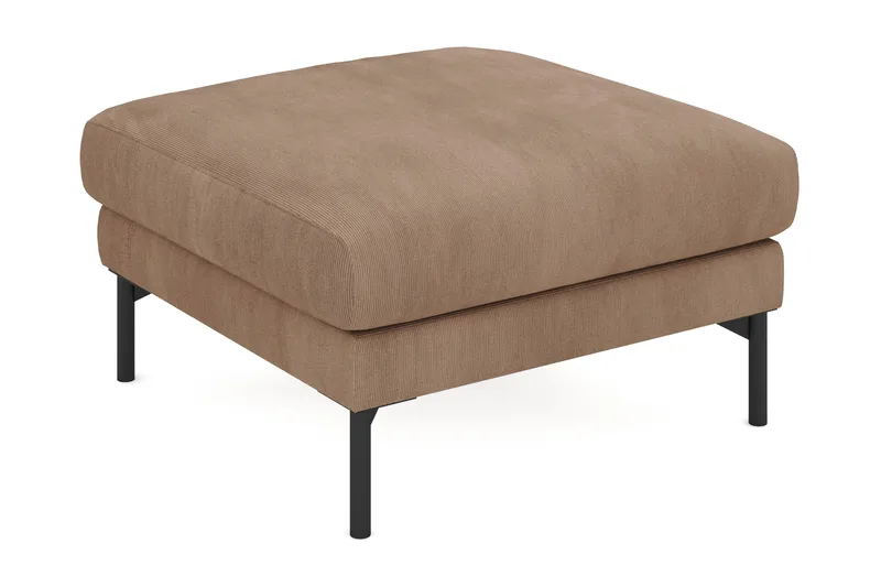 Menard Manchester Fodskammel 87 cm bred - Brun - Møbler - Stole & lænestole - Taburet & skammel - Puf