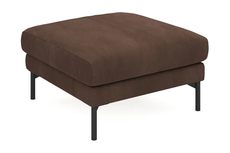 Menard Manchester Fodskammel 87 cm bred - Brun - Møbler - Stole & lænestole - Taburet & skammel - Puf