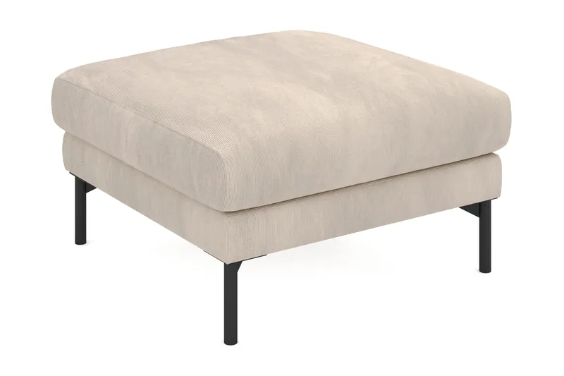Menard Manchester Fodskammel 87 cm bred - Greige - Møbler - Stole & lænestole - Taburet & skammel - Puf