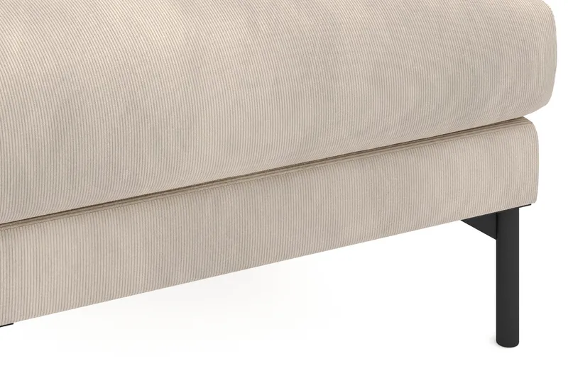 Menard Manchester Fodskammel 87 cm bred - Greige - Møbler - Stole & lænestole - Taburet & skammel - Puf