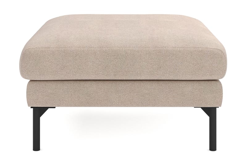 Menard Stof Fodskammel 87 cm bred - Beige - Møbler - Stole & lænestole - Taburet & skammel - Puf