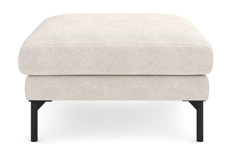 Menard Stof Fodskammel 87 cm bred - Beige - Møbler - Stole & lænestole - Taburet & skammel - Puf