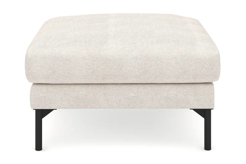 Menard Stof Fodskammel 87 cm bred - Beige - Møbler - Stole & lænestole - Taburet & skammel - Puf