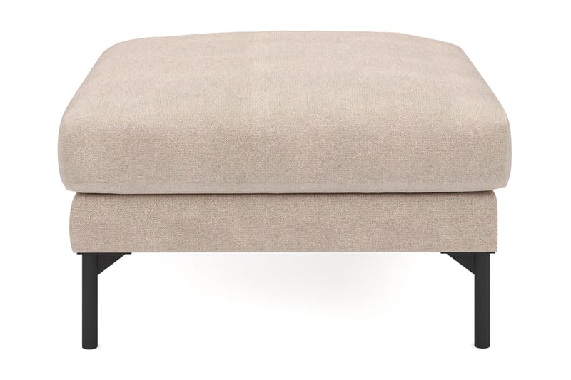 Menard Stof Fodskammel 87 cm bred - Beige - Møbler - Stole & lænestole - Taburet & skammel - Puf