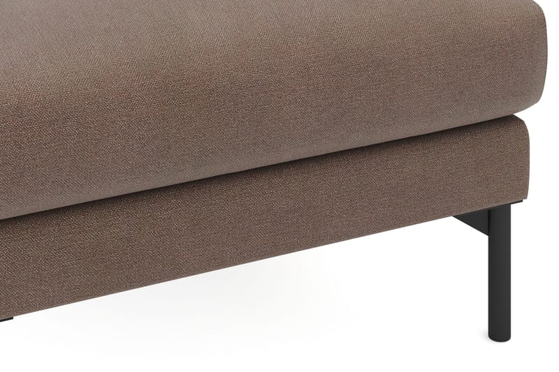 Menard Stof Fodskammel 87 cm bred - Brun - Møbler - Stole & lænestole - Taburet & skammel - Puf