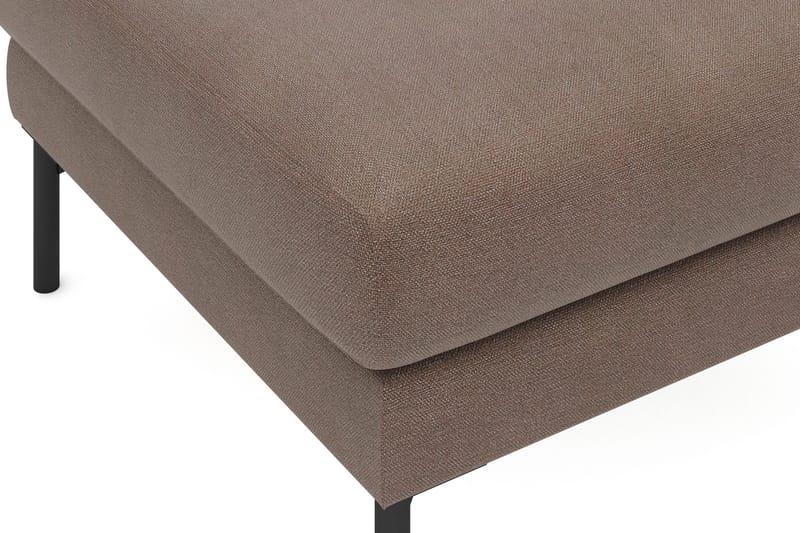 Menard Stof Fodskammel 87 cm bred - Brun - Møbler - Stole & lænestole - Taburet & skammel - Puf