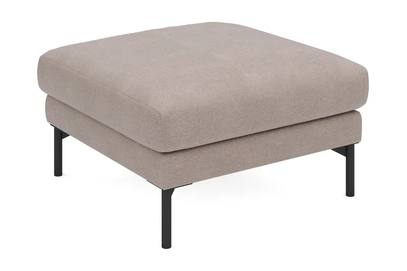 Menard Stof Fodskammel 87 cm bred - Brun - Møbler - Stole & lænestole - Taburet & skammel - Puf