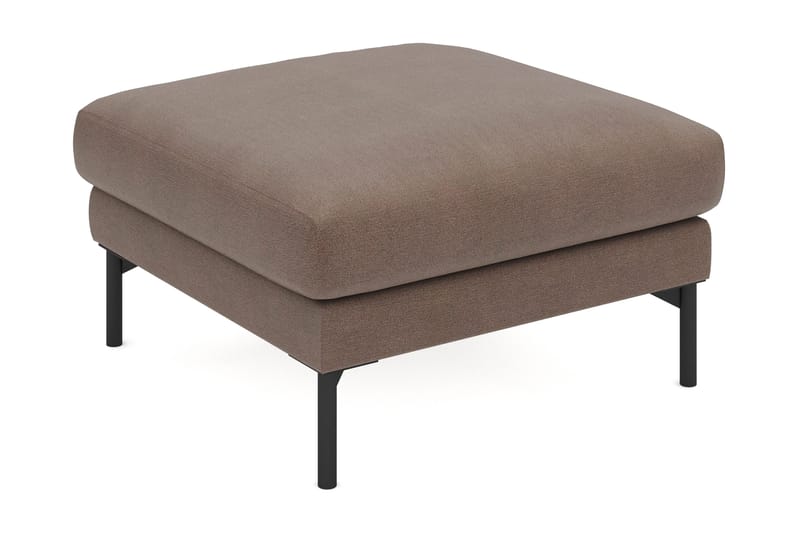 Menard Stof Fodskammel 87 cm bred - Brun - Møbler - Stole & lænestole - Taburet & skammel - Puf