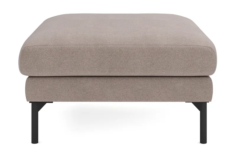 Menard Stof Fodskammel 87 cm bred - Brun - Møbler - Stole & lænestole - Taburet & skammel - Puf