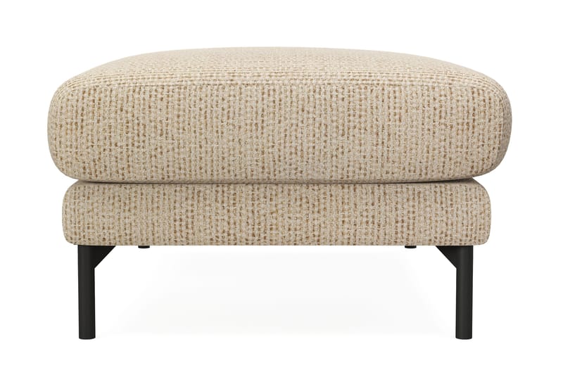 Menard Premium Fotskammel i Chenille - Beige - Møbler - Stole & lænestole - Taburet & skammel - Puf