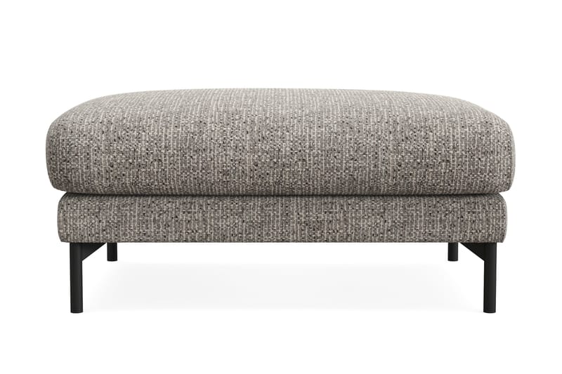 Menard Premium Fotskammel i Chenille - Grå - Møbler - Stole & lænestole - Taburet & skammel - Puf