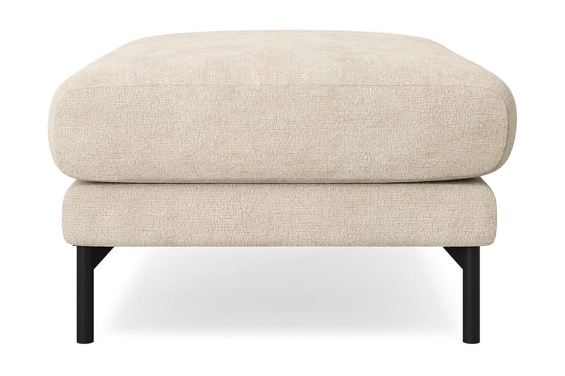 Menard Premium Fotskammel i Chenille - Beige - Møbler - Stole & lænestole - Taburet & skammel - Puf