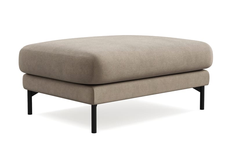 Menard Premium fodskammel i stof - Brun - Møbler - Stole & lænestole - Taburet & skammel - Puf