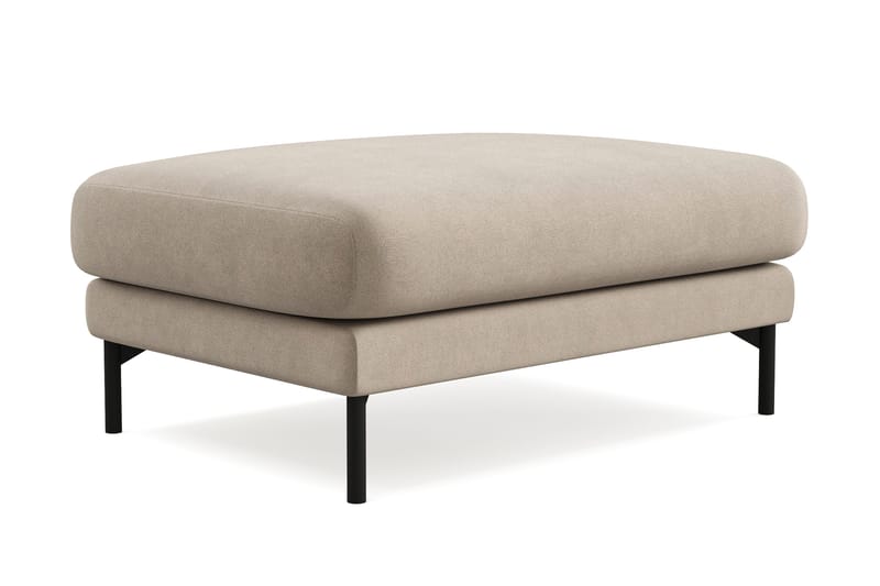 Menard Premium fodskammel i stof - Beige - Møbler - Stole & lænestole - Taburet & skammel - Puf
