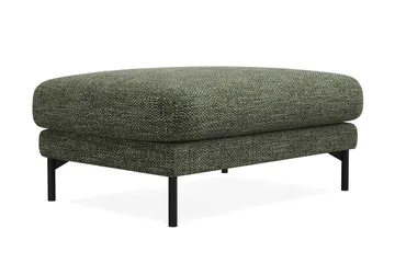 Menard Premium fodskammel i chenille - Grøn - Møbler - Stole & lænestole - Taburet & skammel - Puf